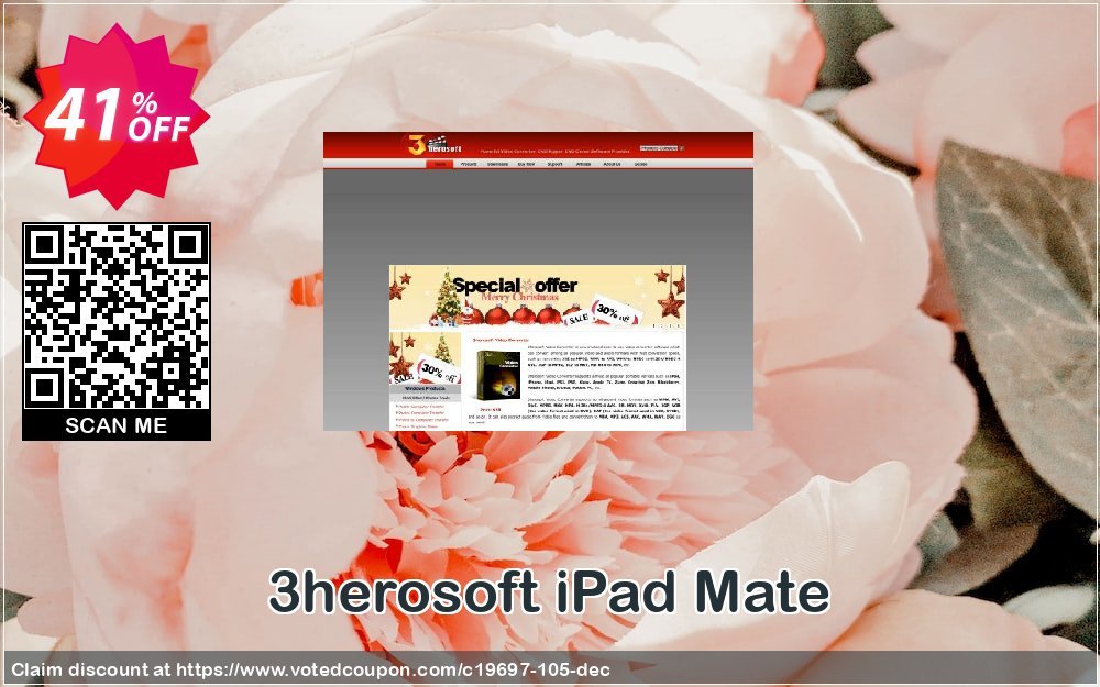3herosoft iPad Mate Coupon, discount 3herosoft Software Studio (19697). Promotion: 