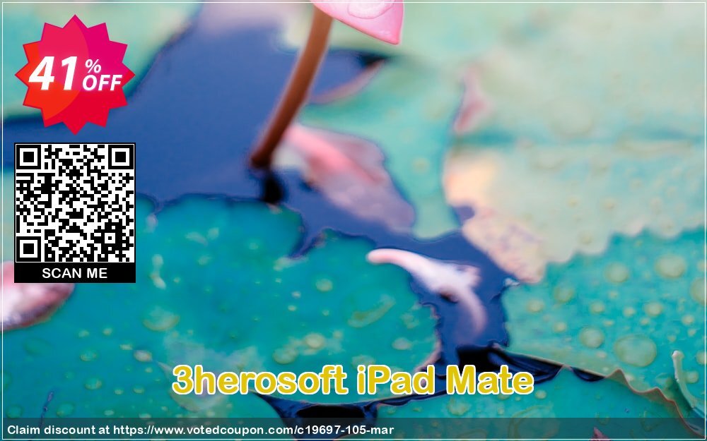 3herosoft iPad Mate Coupon, discount 3herosoft Software Studio (19697). Promotion: 