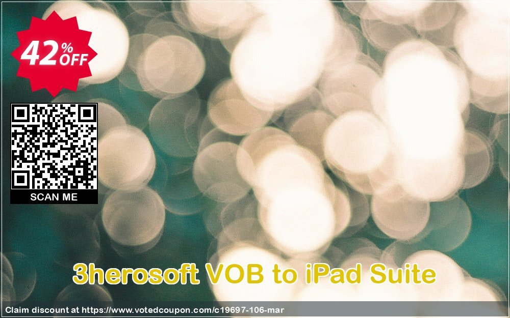 3herosoft VOB to iPad Suite Coupon, discount 3herosoft Software Studio (19697). Promotion: 