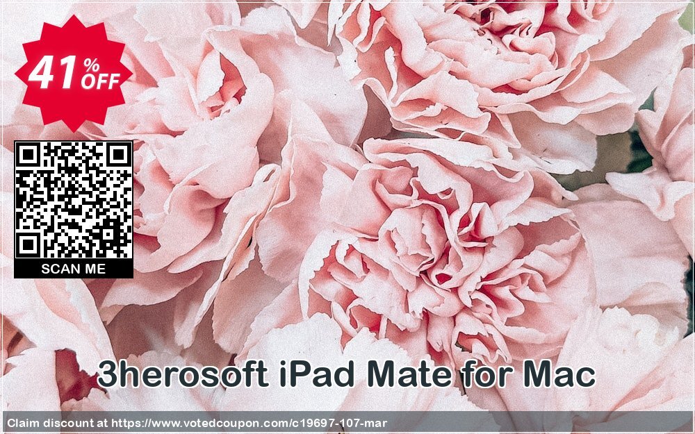 3herosoft iPad Mate for MAC Coupon, discount 3herosoft Software Studio (19697). Promotion: 