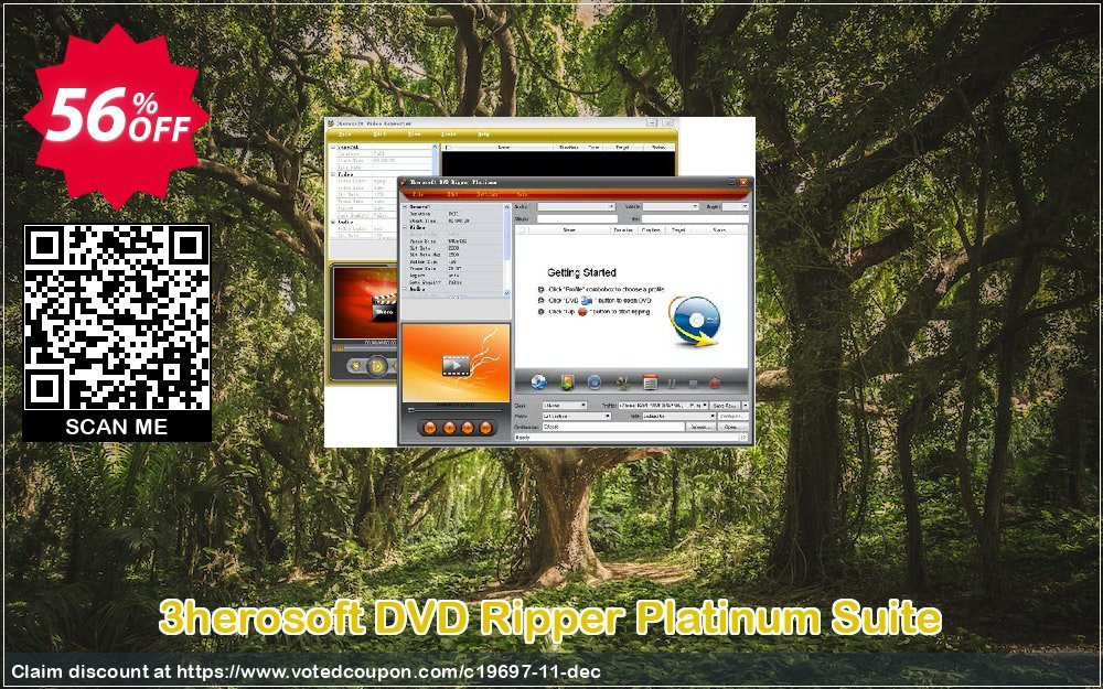 3herosoft DVD Ripper Platinum Suite Coupon, discount 3herosoft DVD Ripper Platinum Suite Wonderful sales code 2023. Promotion: 