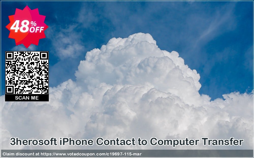 3herosoft iPhone Contact to Computer Transfer Coupon Code Apr 2024, 48% OFF - VotedCoupon