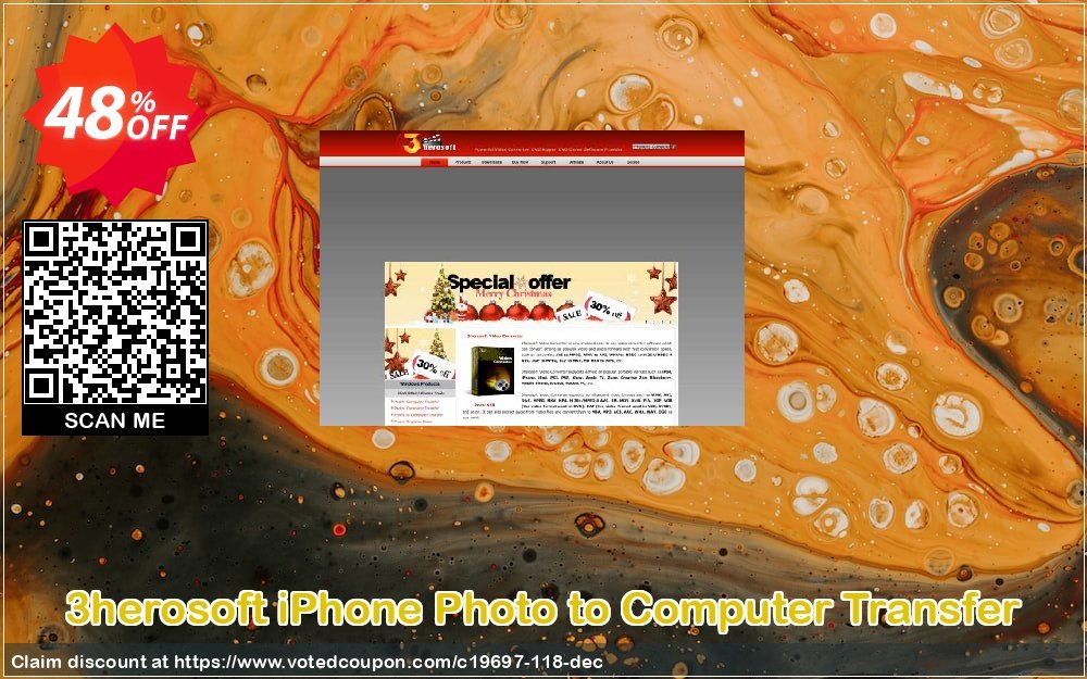 3herosoft iPhone Photo to Computer Transfer Coupon, discount 3herosoft Software Studio (19697). Promotion: 