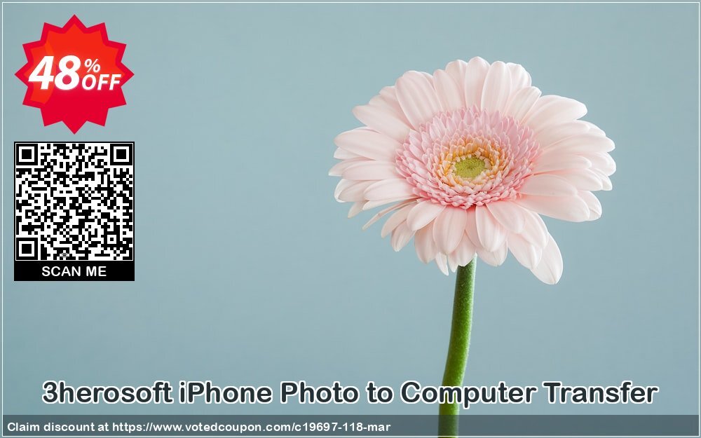 3herosoft iPhone Photo to Computer Transfer Coupon Code Apr 2024, 48% OFF - VotedCoupon