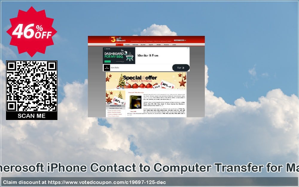 3herosoft iPhone Contact to Computer Transfer for MAC Coupon, discount 3herosoft Software Studio (19697). Promotion: 