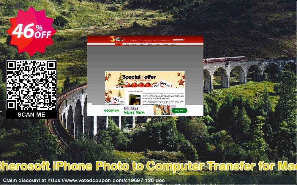 3herosoft iPhone Photo to Computer Transfer for MAC Coupon, discount 3herosoft Software Studio (19697). Promotion: 
