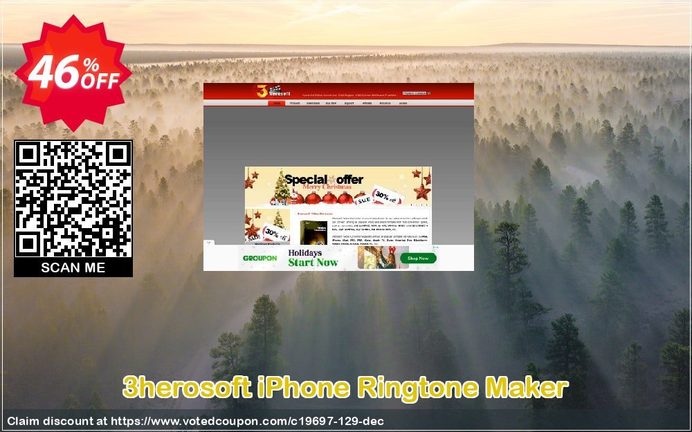 3herosoft iPhone Ringtone Maker Coupon, discount 3herosoft Software Studio (19697). Promotion: 