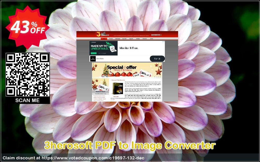 3herosoft PDF to Image Converter Coupon, discount 3herosoft Software Studio (19697). Promotion: 