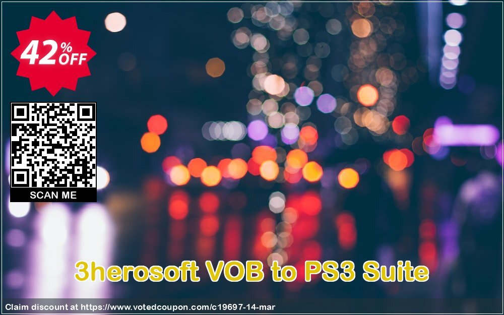 3herosoft VOB to PS3 Suite Coupon, discount 3herosoft Software Studio (19697). Promotion: 