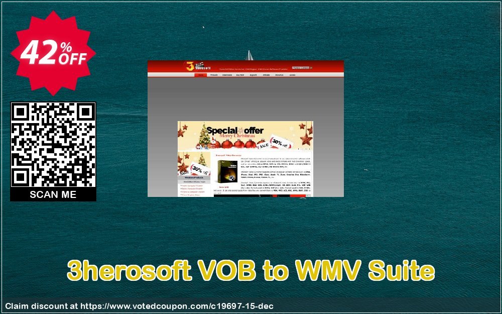 3herosoft VOB to WMV Suite Coupon, discount 3herosoft Software Studio (19697). Promotion: 
