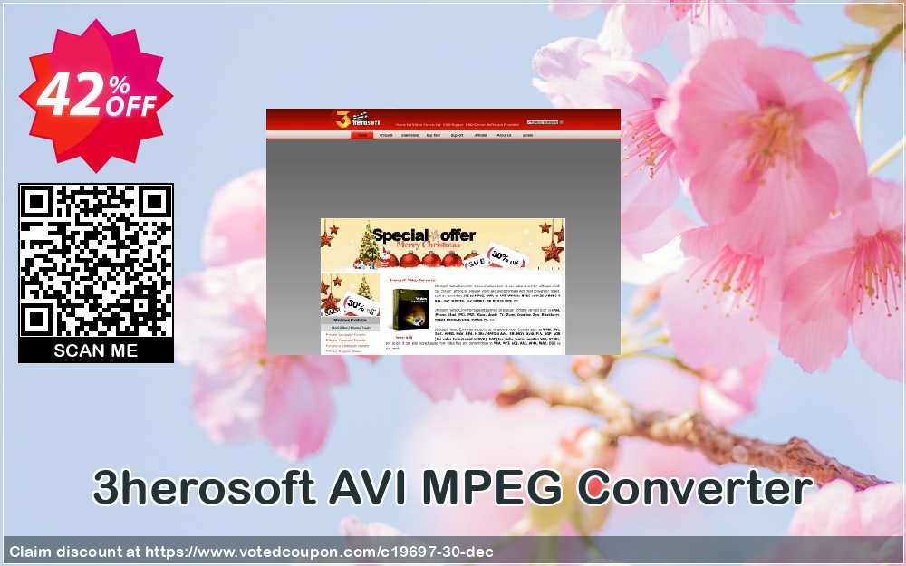 3herosoft AVI MPEG Converter Coupon, discount 3herosoft Software Studio (19697). Promotion: 