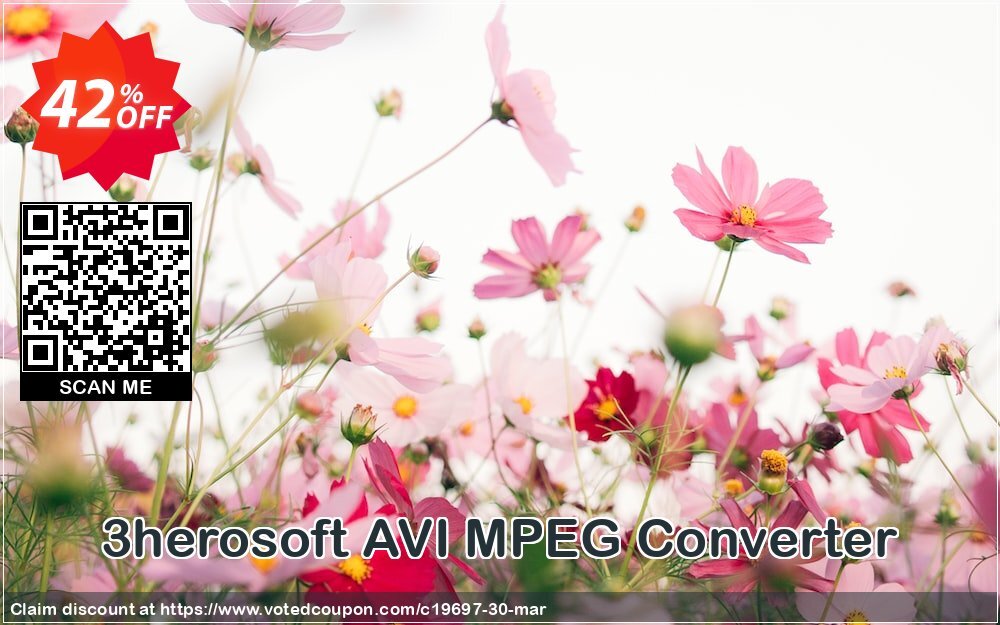 3herosoft AVI MPEG Converter Coupon Code Apr 2024, 42% OFF - VotedCoupon