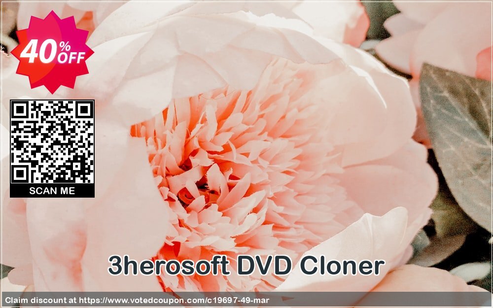 3herosoft DVD Cloner Coupon Code May 2024, 40% OFF - VotedCoupon