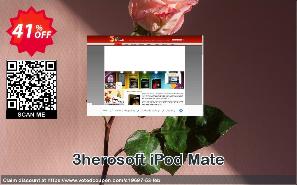 3herosoft iPod Mate Coupon Code May 2024, 41% OFF - VotedCoupon