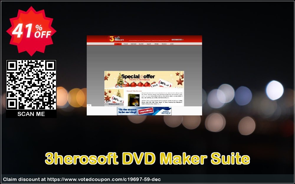 3herosoft DVD Maker Suite Coupon, discount 3herosoft Software Studio (19697). Promotion: 