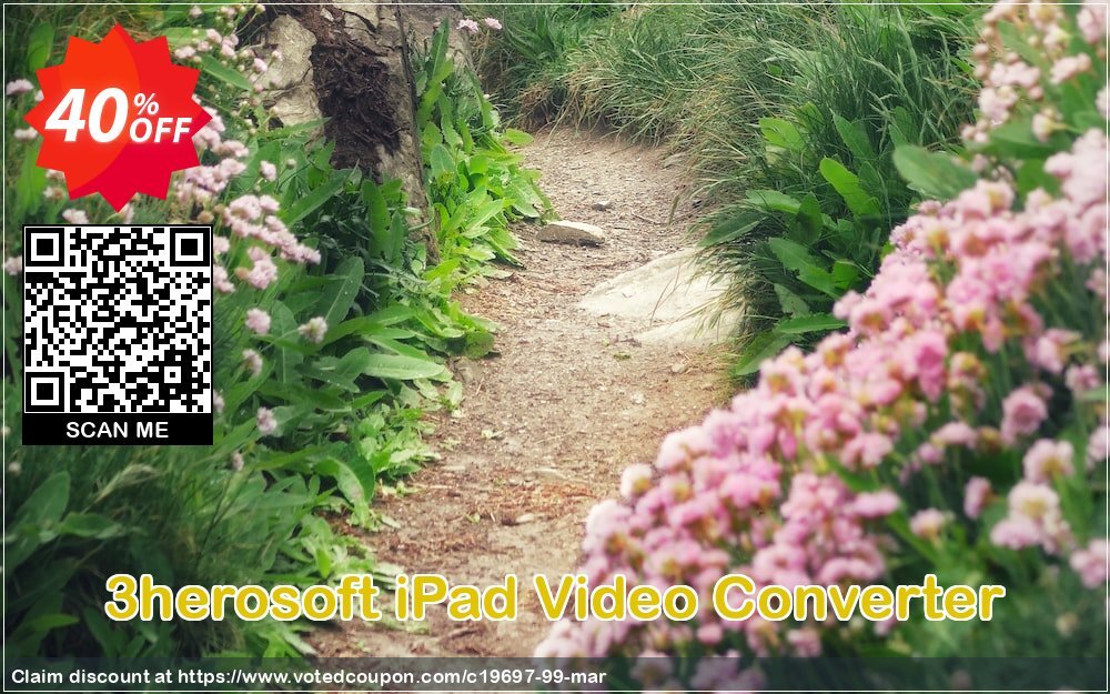 3herosoft iPad Video Converter Coupon Code Apr 2024, 40% OFF - VotedCoupon