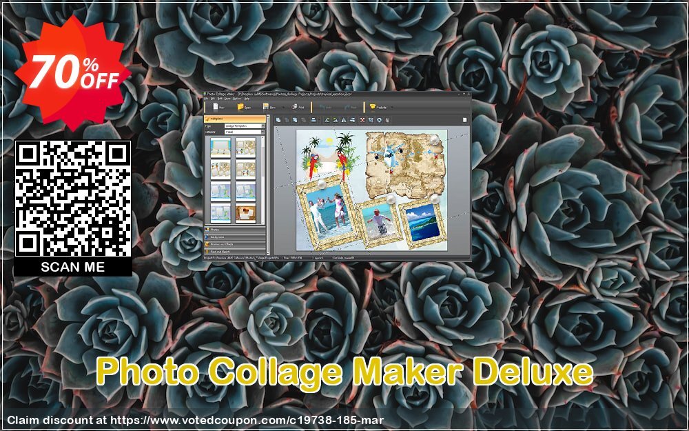 Photo Collage Maker Deluxe Coupon Code May 2024, 70% OFF - VotedCoupon