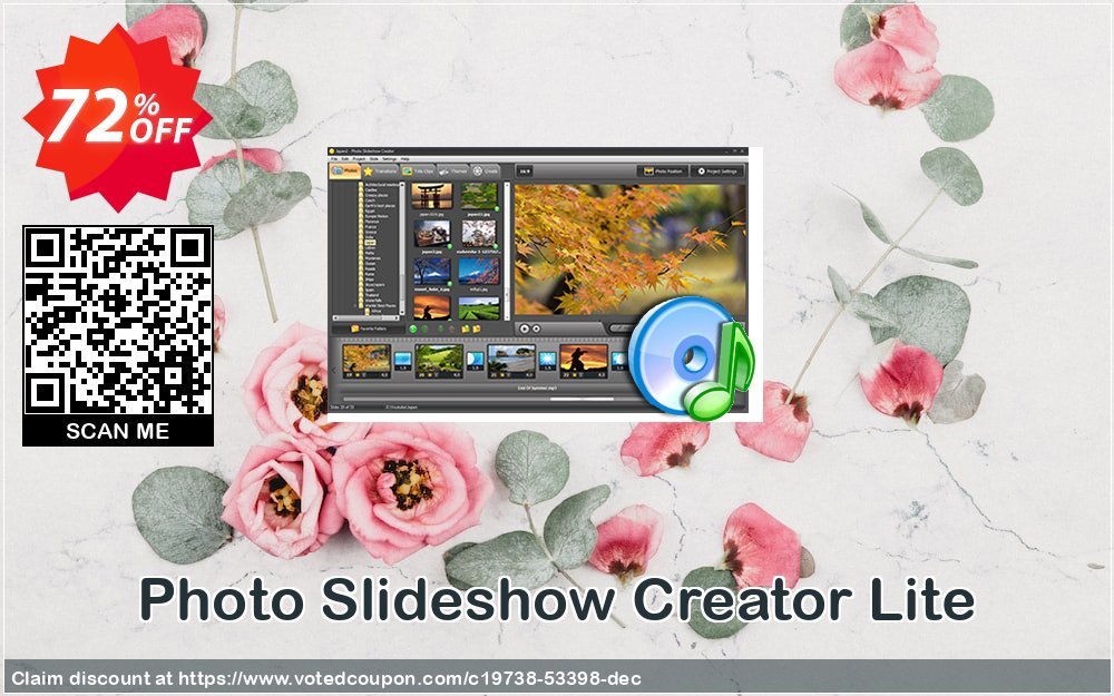 Photo Slideshow Creator Lite Coupon, discount 72% OFF Photo Slideshow Creator Lite, verified. Promotion: Staggering discount code of Photo Slideshow Creator Lite, tested & approved