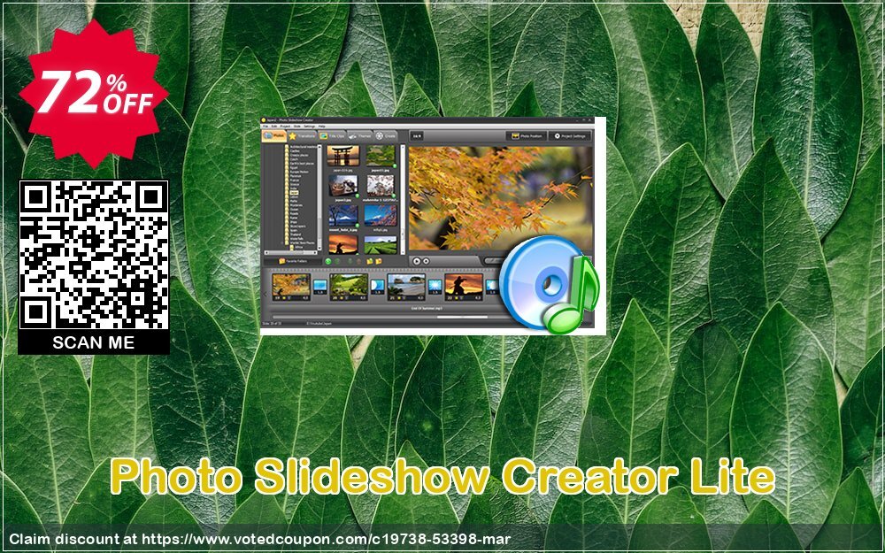 Photo Slideshow Creator Lite Coupon Code May 2024, 72% OFF - VotedCoupon