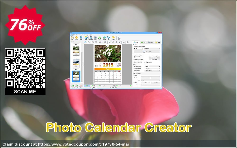 Photo Calendar Creator Coupon Code Apr 2024, 76% OFF - VotedCoupon