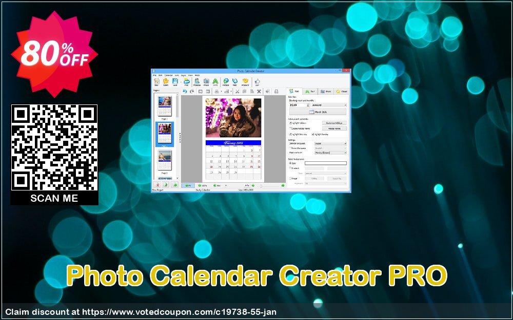Photo Calendar Creator PRO