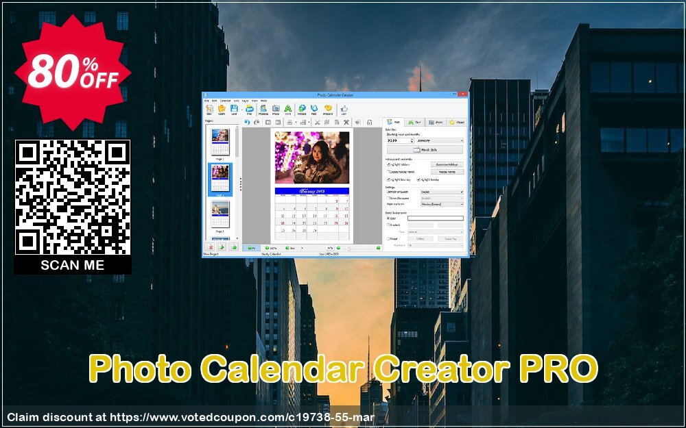 Photo Calendar Creator PRO Coupon Code May 2024, 80% OFF - VotedCoupon