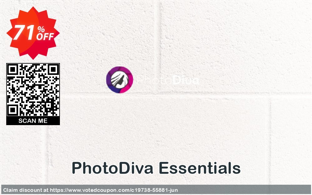 PhotoDiva Essentials Coupon, discount 70% OFF PhotoDiva Essentials, verified. Promotion: Staggering discount code of PhotoDiva Essentials, tested & approved