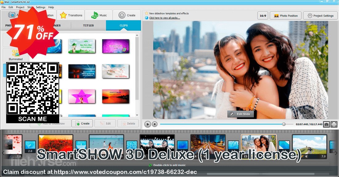 SmartSHOW 3D Deluxe, Yearly Plan  Coupon Code May 2024, 71% OFF - VotedCoupon