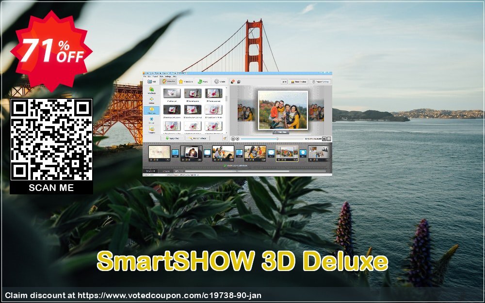SmartSHOW 3D Deluxe voted-on promotion codes