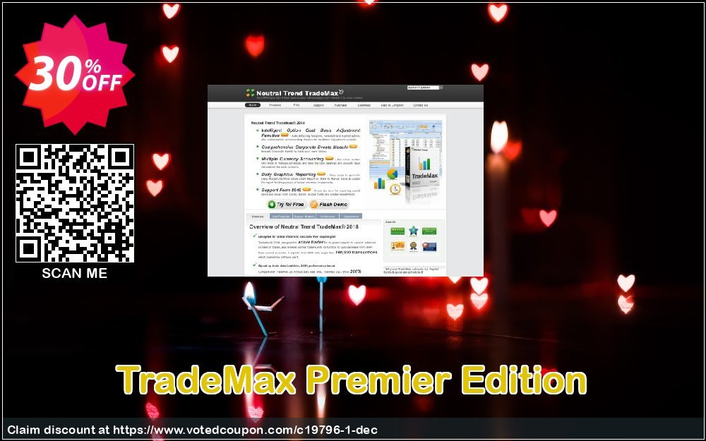 TradeMax Premier Edition Coupon, discount Tax Season Coupon Code. Promotion: 2013 Xmas & Spring Special