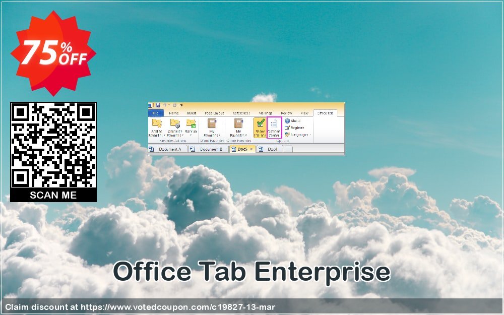 Office Tab Enterprise Coupon, discount 70% OFF Office Tab Enterprise, verified. Promotion: Wonderful deals code of Office Tab Enterprise, tested & approved