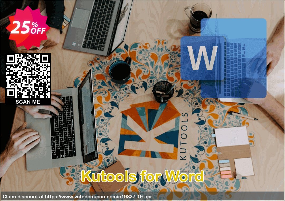 Kutools for Word voted-on promotion codes