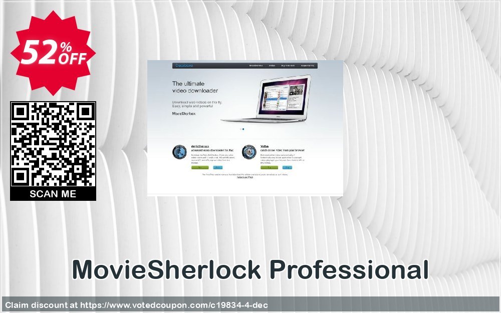 MovieSherlock Professional Coupon, discount Second license. Promotion: An offer for second license for existing customer