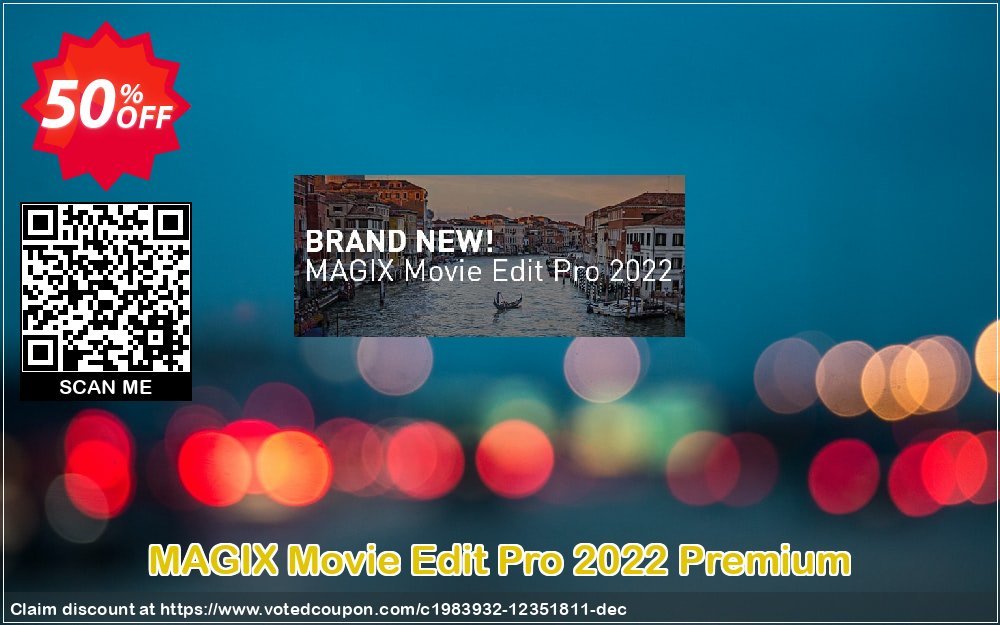MAGIX Movie Edit Pro 2022 Premium Coupon, discount Exclusive: 40% Movie Edit Pro Premium	. Promotion: Promo Deal in Aug 2024, Buy MAGIX Movie Premium PROEdit Pro 2024 at Best price