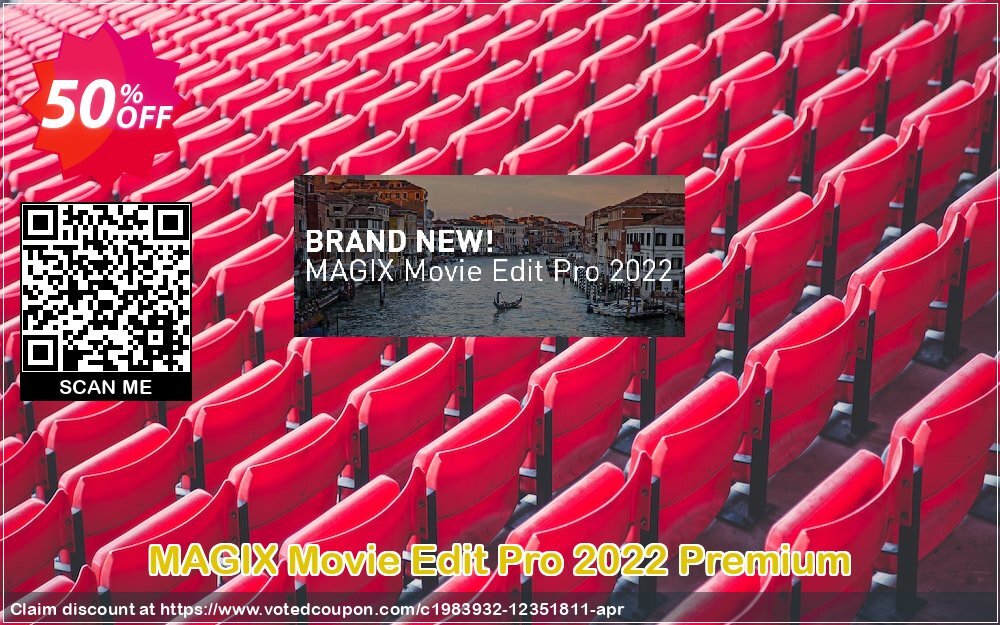 MAGIX Movie Edit Pro 2022 Premium Coupon, discount Exclusive: 40% Movie Edit Pro Premium	. Promotion: Promo Deal in Aug 2024, Buy MAGIX Movie Premium PROEdit Pro 2024 at Best price