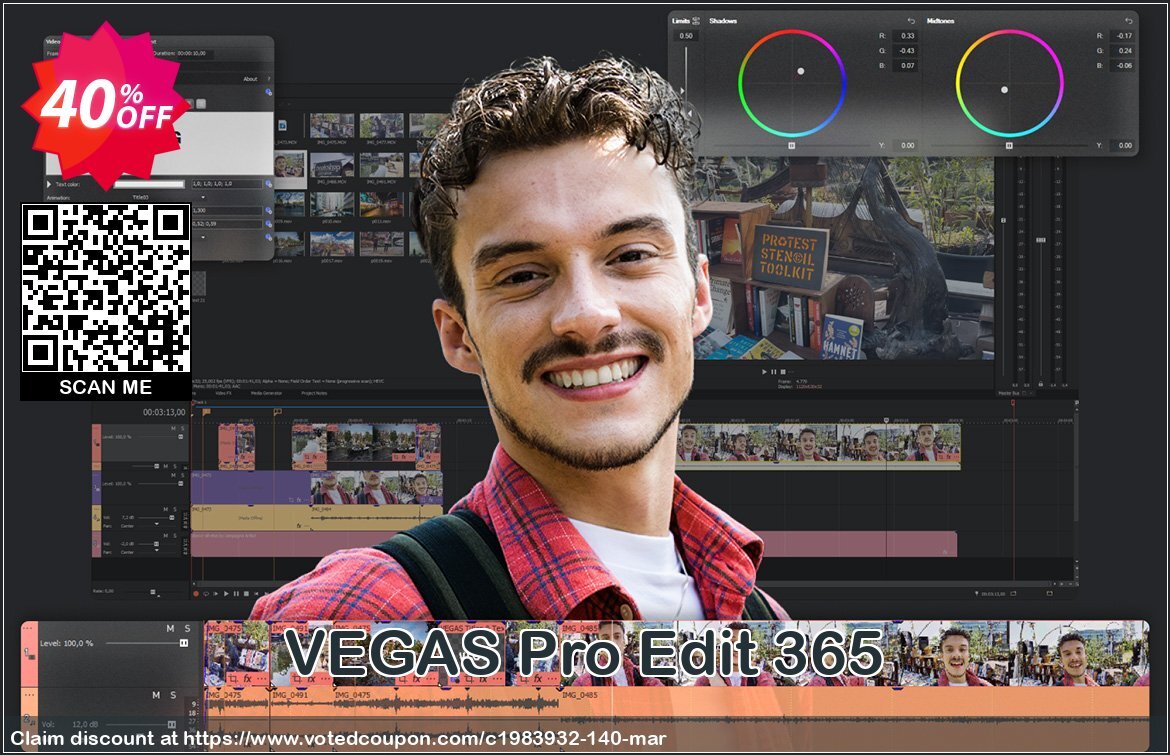 VEGAS Pro Edit 365 Coupon Code Apr 2024, 40% OFF - VotedCoupon