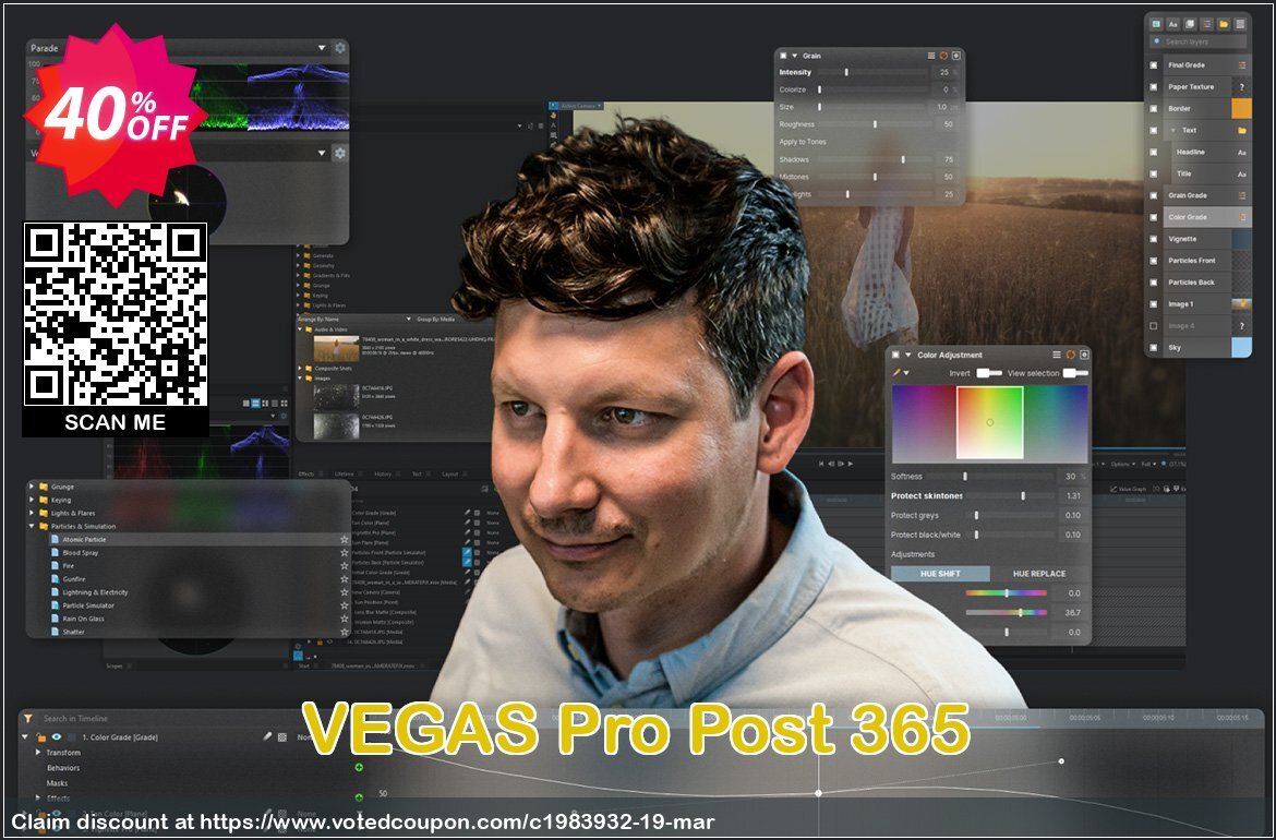 VEGAS Pro Post 365 Coupon, discount 40% OFF VEGAS Post 365, verified. Promotion: Special promo code of VEGAS Post 365, tested & approved