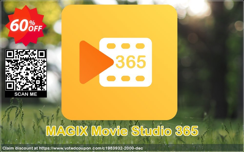MAGIX Movie Studio 365 Coupon, discount 59% OFF MAGIX Movie Studio 365, verified. Promotion: Special promo code of MAGIX Movie Studio 365, tested & approved