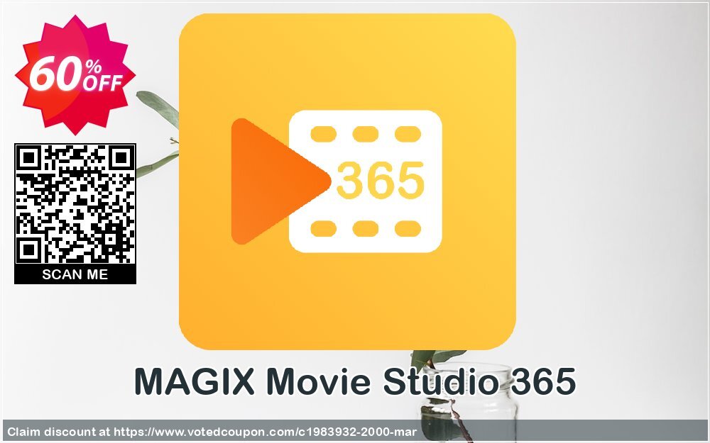 MAGIX Movie Studio 365 Coupon, discount 59% OFF MAGIX Movie Studio 365, verified. Promotion: Special promo code of MAGIX Movie Studio 365, tested & approved