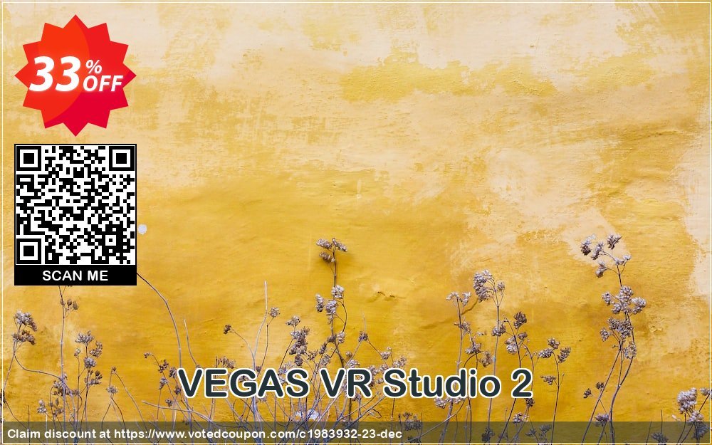 VEGAS VR Studio 2 Coupon, discount 5% OFF VEGAS VR Studio 2 2023. Promotion: Special promo code of VEGAS VR Studio 2, tested in {{MONTH}}
