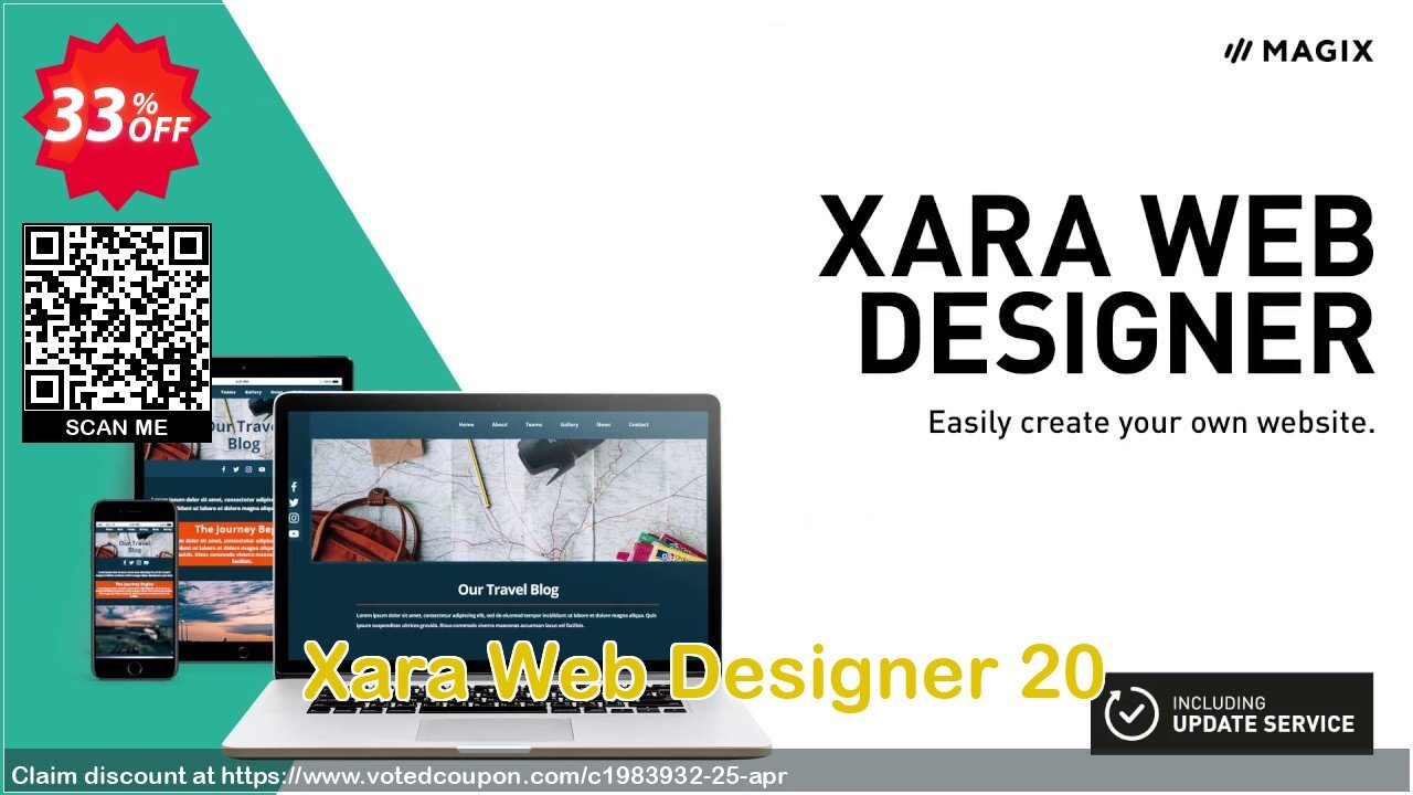 Xara Web Designer 20 Coupon, discount 20% OFF Xara Web Designer, verified. Promotion: Special promo code of Xara Web Designer, tested & approved