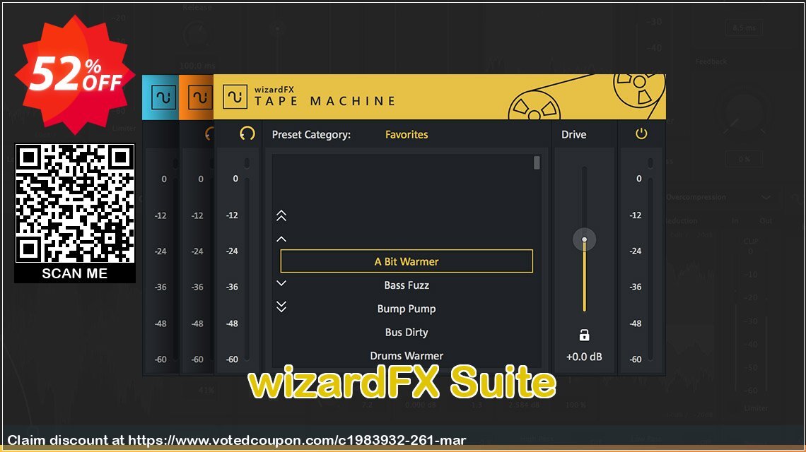 wizardFX Suite Coupon, discount 50% OFF wizardFX Suite, verified. Promotion: Special promo code of wizardFX Suite, tested & approved