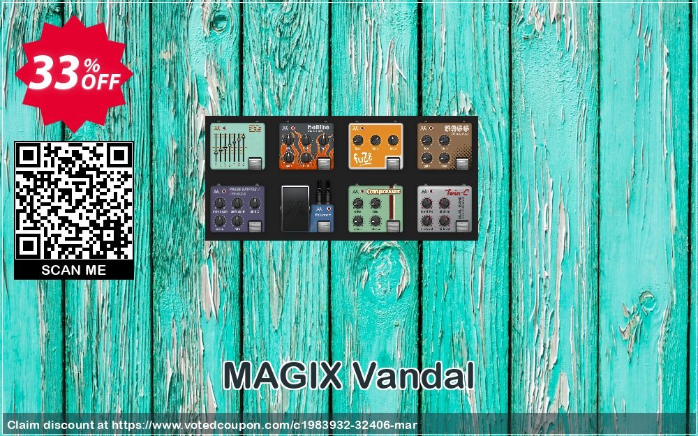 MAGIX Vandal Coupon, discount 20% OFF MAGIX Vandal, verified. Promotion: Special promo code of MAGIX Vandal, tested & approved