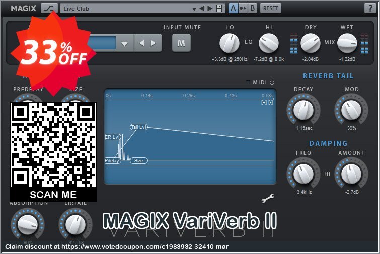 MAGIX VariVerb II Coupon Code May 2024, 33% OFF - VotedCoupon