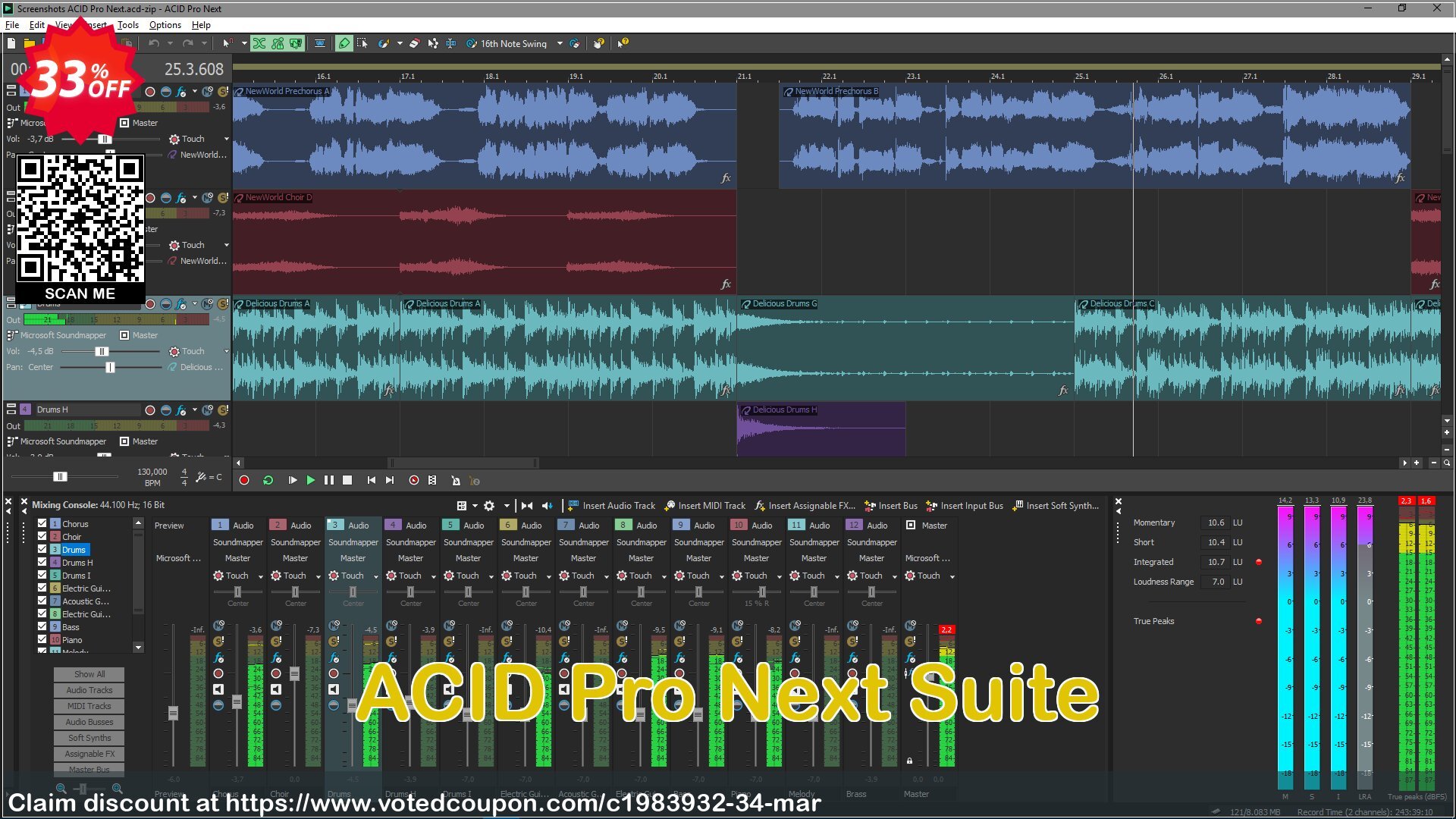 ACID Pro Next Suite Coupon Code Mar 2025, 33% OFF - VotedCoupon
