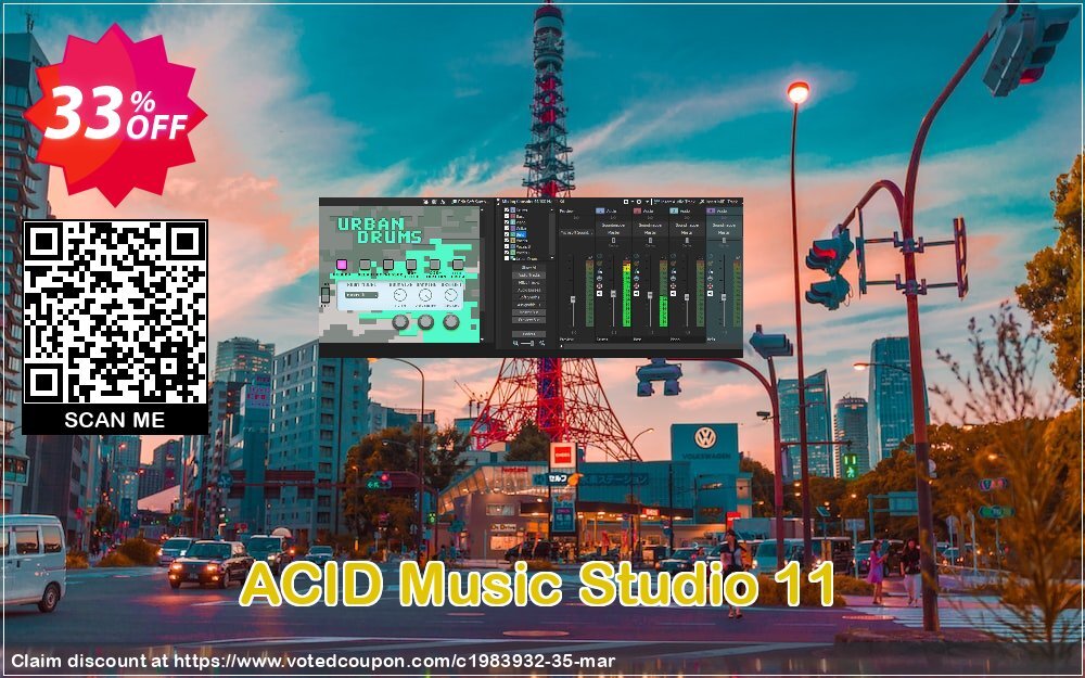 ACID Music Studio 11 Coupon Code Apr 2024, 33% OFF - VotedCoupon