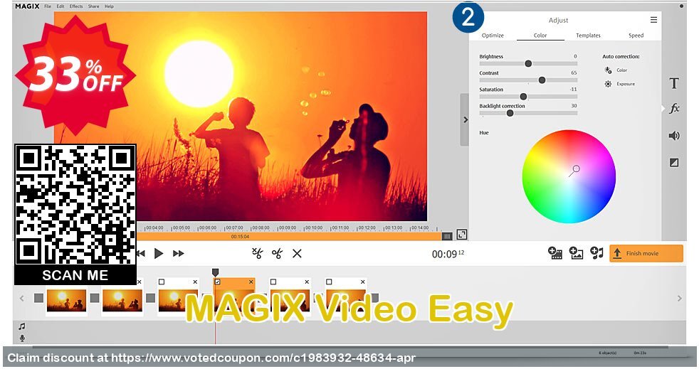 MAGIX Video Easy Coupon, discount 20% OFF MAGIX Video easy, verified. Promotion: Special promo code of MAGIX Video easy, tested & approved