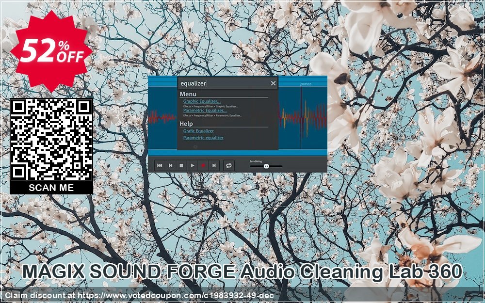 MAGIX SOUND FORGE Audio Cleaning Lab 360 Coupon Code May 2023, 52% OFF - VotedCoupon