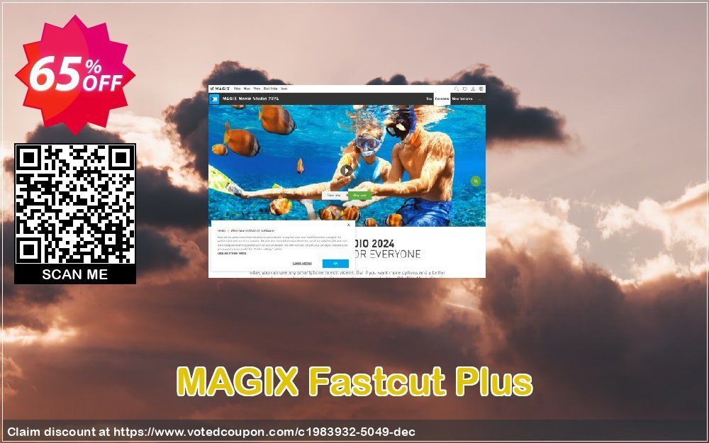 MAGIX Fastcut Plus Coupon Code May 2024, 65% OFF - VotedCoupon
