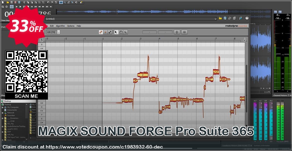 MAGIX SOUND FORGE Pro Suite 365 Coupon, discount 20% OFF MAGIX SOUND FORGE Pro Suite 365, verified. Promotion: Special promo code of MAGIX SOUND FORGE Pro Suite 365, tested & approved